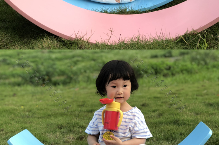 Children's puzzle Training Seesaw Kindergarten Sports game wooden Balance Board Yoga Balance Board