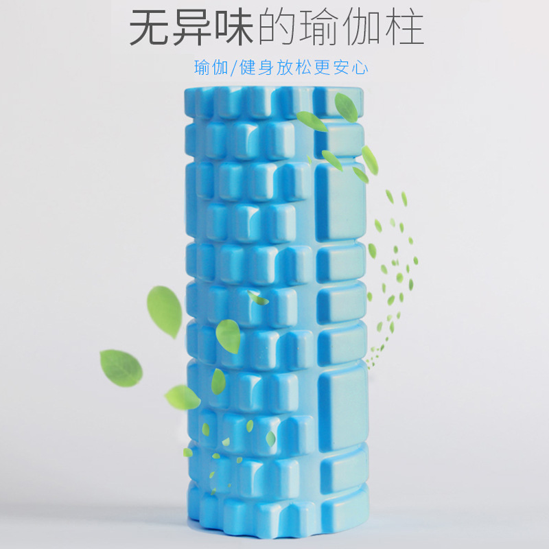 33cmeva Hollow Wolf Tooth Shape Foam Roller Hollow Foam Roller Balance Bar Pilates Yoga Column Wholesale