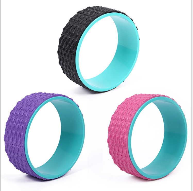 Massage point yoga wheel PP roller after muscle relaxation bending artifact Pilates circle yoga roller yoga wheel