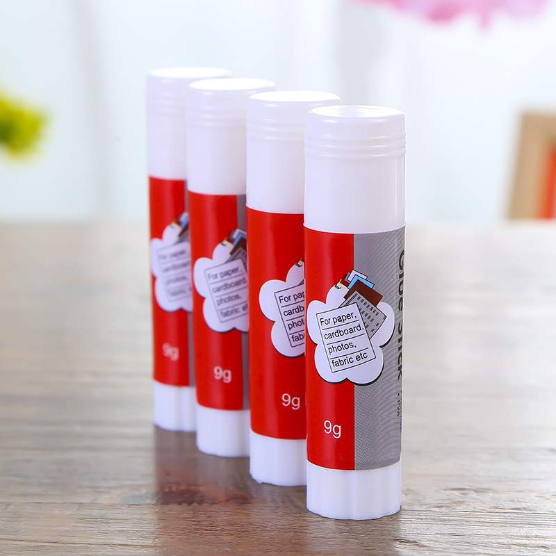 Haiyuan glue stick 9g small tube solid glue stick Manual class stickers class Factory wholesale office supplies