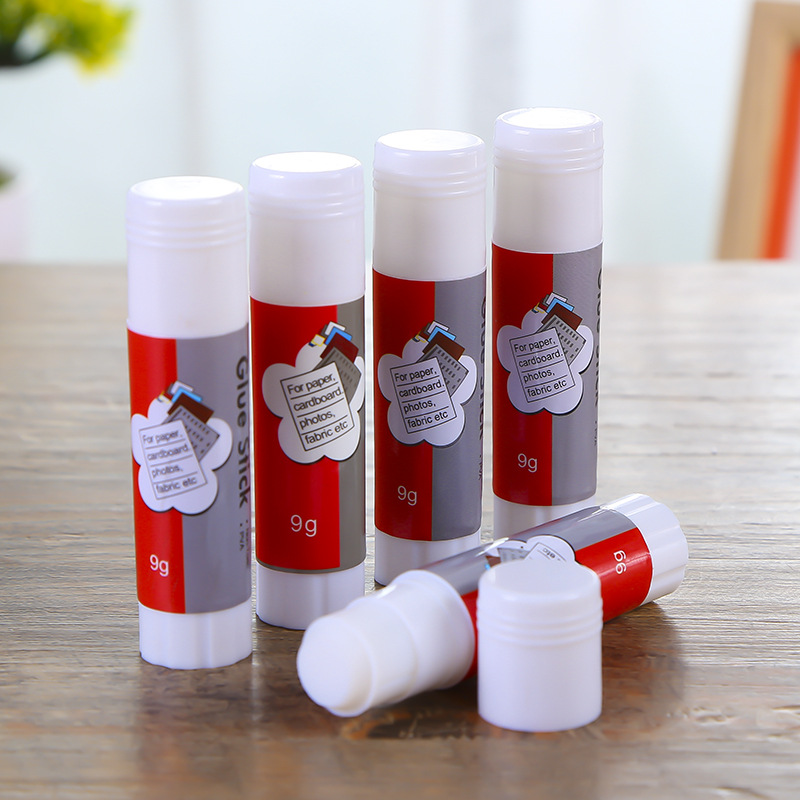 Haiyuan glue stick 9g small tube solid glue stick Manual class stickers class Factory wholesale office supplies