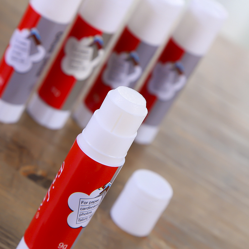 Haiyuan glue stick 9g small tube solid glue stick Manual class stickers class Factory wholesale office supplies
