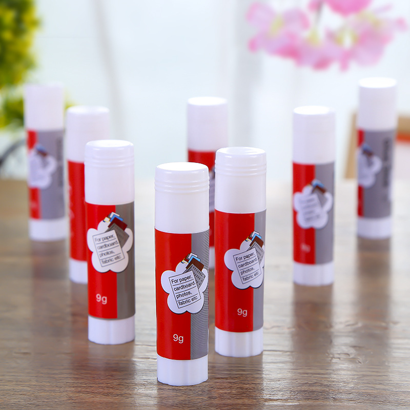Haiyuan glue stick 9g small tube solid glue stick Manual class stickers class Factory wholesale office supplies
