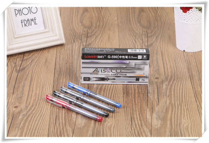 Office supplies ink pen stationery black pen Office supplies ink pen stationery black pen