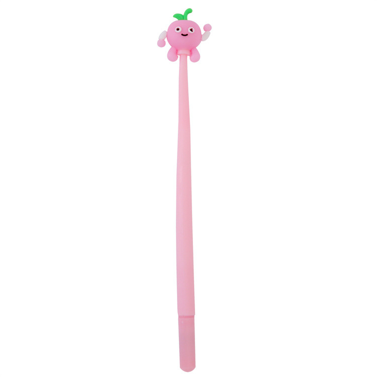 Creative Style Avocado Shape Gel Pen Cute Student Pen Cartoon Stationery Office Supplies Water-Based Sign Pen