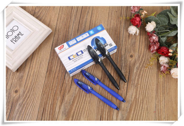 Zhixin large capacity ink neutral pen 0.5mm office supplies black ink pen stationery black pen