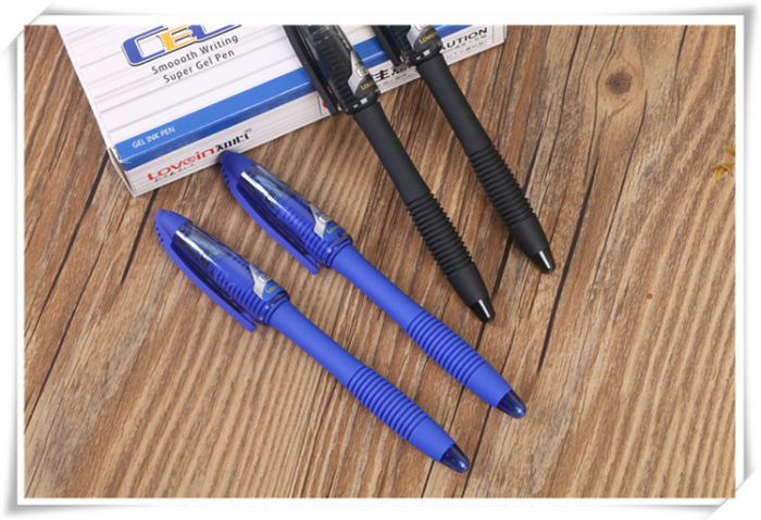 Zhixin large capacity ink neutral pen 0.5mm office supplies black ink pen stationery black pen