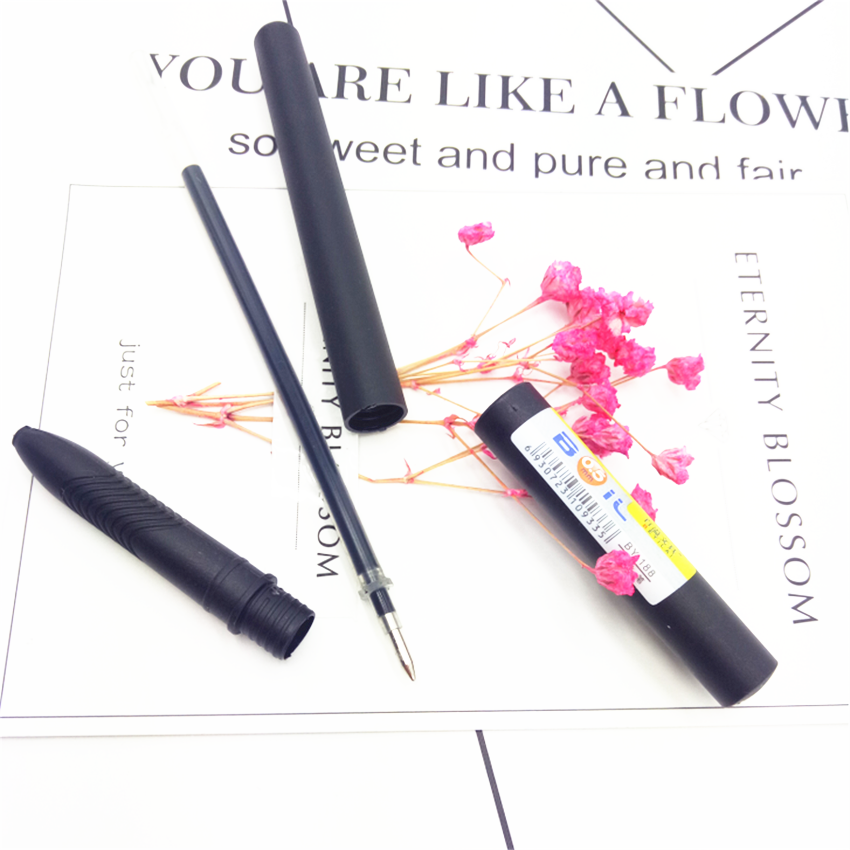 Gel pen 0.5mm signature pen 12 carbon pen office supplies black pen stationery wholesale