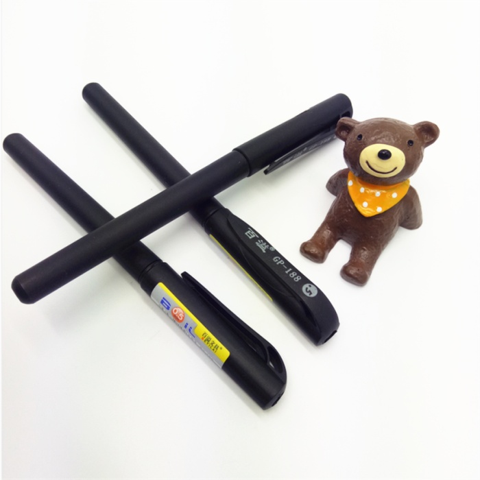 Gel pen 0.5mm signature pen 12 carbon pen office supplies black pen stationery wholesale
