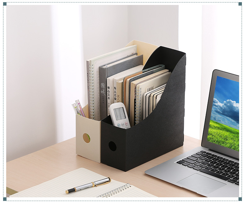 Desktop File Shelf Students Use Document Rack Office Supplies to Organize Plastic Bookend Bookshelf File Storage Box Desktop File Shelf Students Use Document Rack Office Supplies to Organize Plastic Bookend Bookshelf File Storage Box