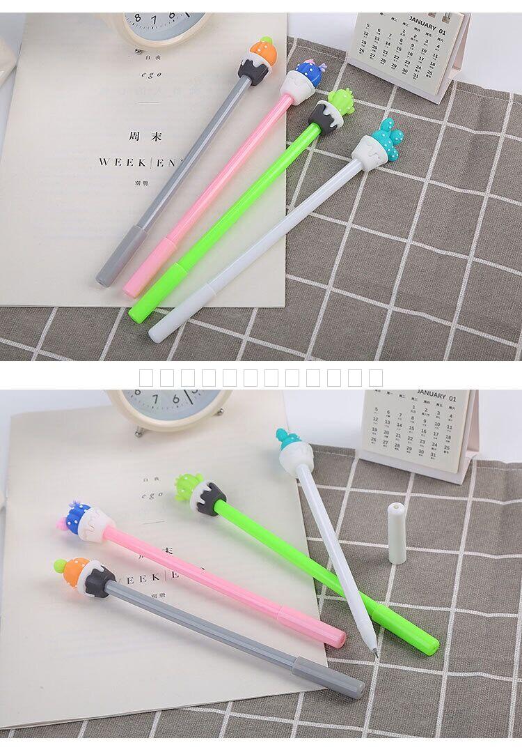 Korean Style Student Gel Pen Creative Cactus Ball Pen Cute Cartoon Learning Stationery Office Supplies Signature Pen Korean Style Student Gel Pen Creative Cactus Ball Pen Cute Cartoon Learning Stationery Office Supplies Signature Pen