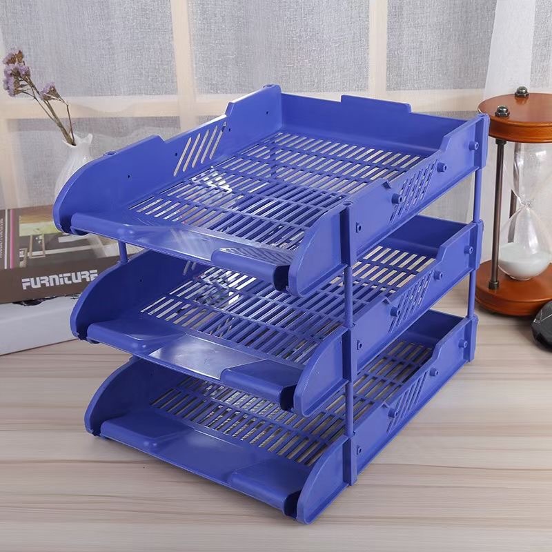 Office Supplies File Holder A4 Desktop Storage File Column Stationery Wholesale Plastic File Box Office Supplies File Holder A4 Desktop Storage File Column Stationery Wholesale Plastic File Box