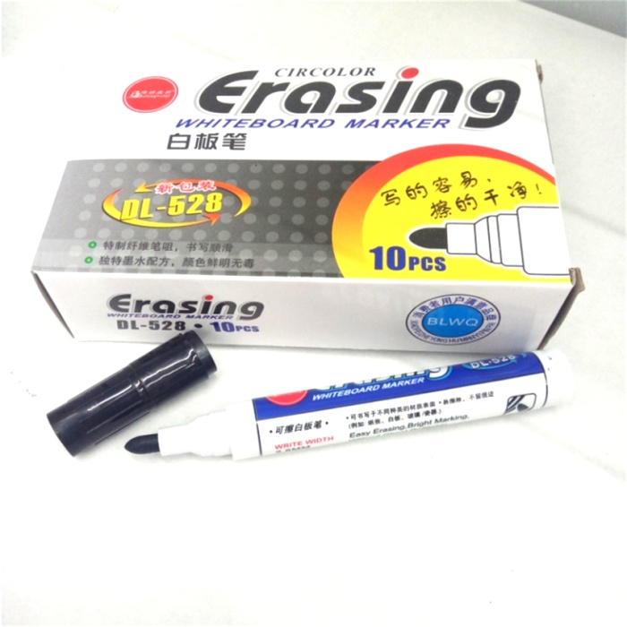Overflowing 10 loaded whiteboard pen red blue black erasable stationery can not add ink office supplies Overflowing 10 loaded whiteboard pen red blue black erasable stationery can not add ink office supplies