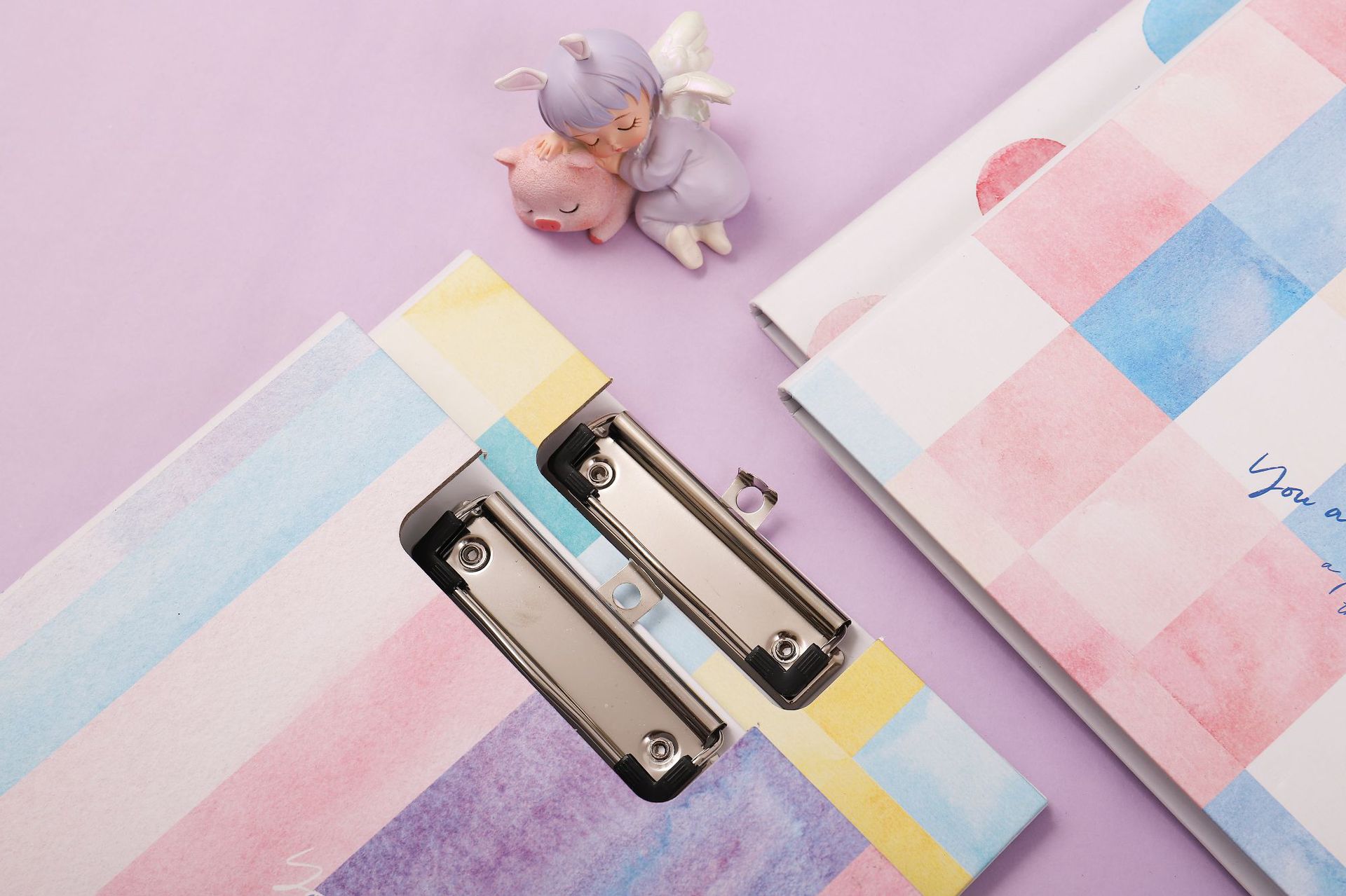 Erasan A4 Folding File Cartoon Girlish New Student Power Clip Test Paper Clip Office Supplies Erasan A4 Folding File Cartoon Girlish New Student Power Clip Test Paper Clip Office Supplies