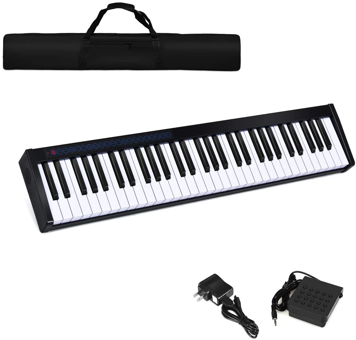 Bluetooth Portable Electric Piano Hand-Rolled Piano Keyboard for Adult Beginners Portable Electronic Piano Poppiano Bluetooth Portable Electric Piano Hand-Rolled Piano Keyboard for Adult Beginners Portable Electronic Piano Poppiano