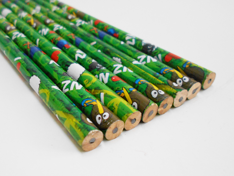 HB 2B Pencil Strip Stick Top Mantle Pencil round Hexagonal Triangle Pencil Children&#039;s Gum Pencil