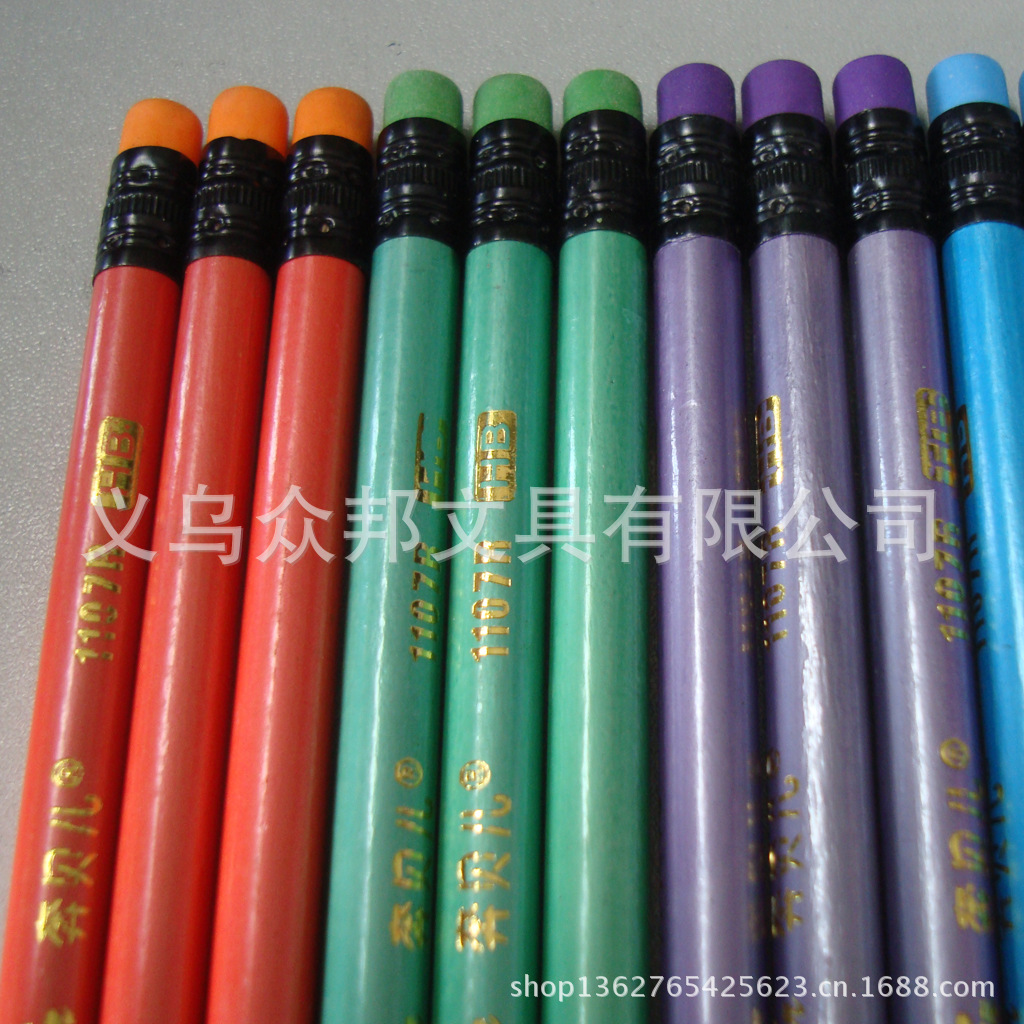 "Zhongbang stationery" HB 2B pencil touch there is no eraser pencils "Zhongbang stationery" HB 2B pencil touch there is no eraser pencils