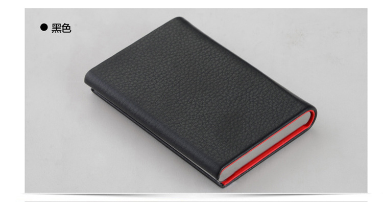 Plus-Sized Large Capacity 008 Litchi Grain with 100 Grain Curved Cover Horizontal Business Card Case Plus-Sized Large Capacity 008 Litchi Grain with 100 Grain Curved Cover Horizontal Business Card Case