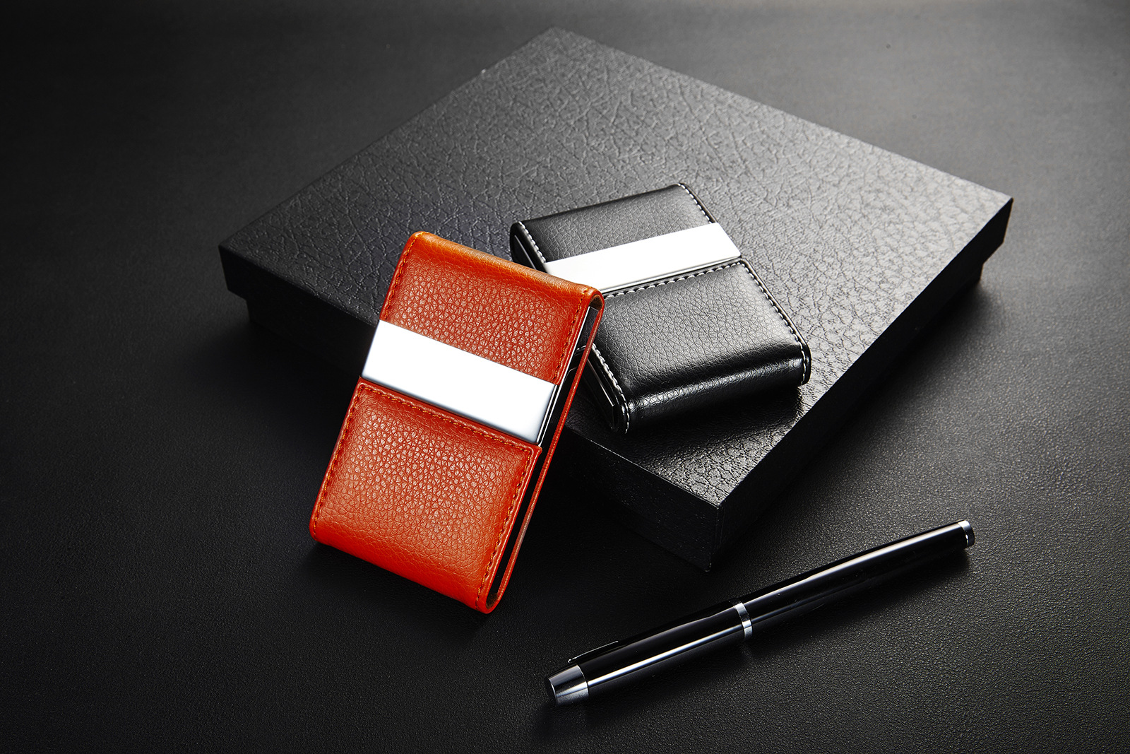 Business Large Capacity New Business Card Case Men Women Leather Fashion Business Card Holder Business Large Capacity New Business Card Case Men Women Leather Fashion Business Card Holder