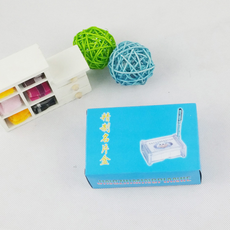 Creative Business Card Case Transparent Plastic Card Case High-End Office Business Card Holder Creative Business Card Case Transparent Plastic Card Case High-End Office Business Card Holder