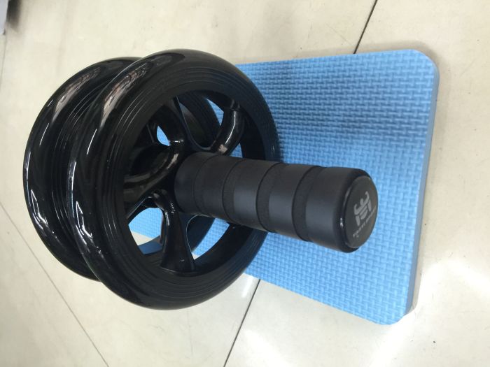 Factory Direct Sales Double-Wheel AB Roller Abdominal Wheel Abdomen Roller Double Wheel Mute AB Rocket Fitness Equipment Factory Direct Sales Double-Wheel AB Roller Abdominal Wheel Abdomen Roller Double Wheel Mute AB Rocket Fitness Equipment