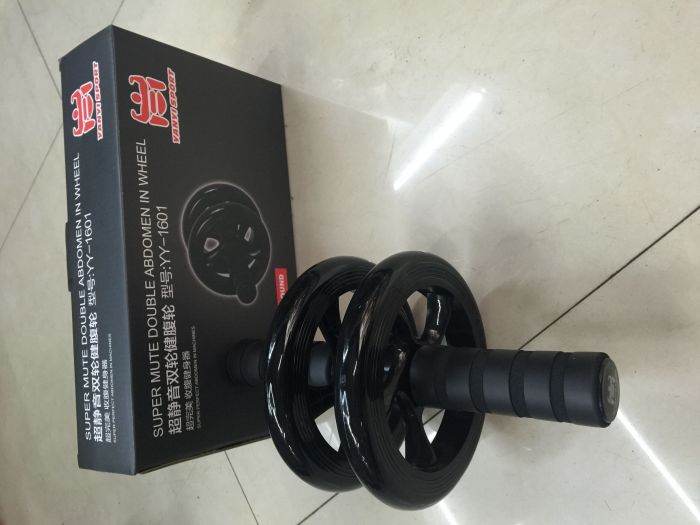 Factory Direct Sales Double-Wheel AB Roller Abdominal Wheel Abdomen Roller Double Wheel Mute AB Rocket Fitness Equipment Factory Direct Sales Double-Wheel AB Roller Abdominal Wheel Abdomen Roller Double Wheel Mute AB Rocket Fitness Equipment