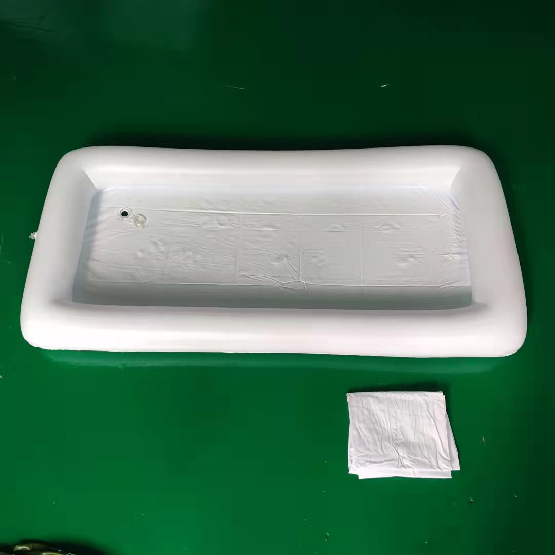 Factory Spot Outdoor Beach Lawn Portable PVC Inflatable Ice Bar Cup Hole Float Welcome Inquiry Cross-Border