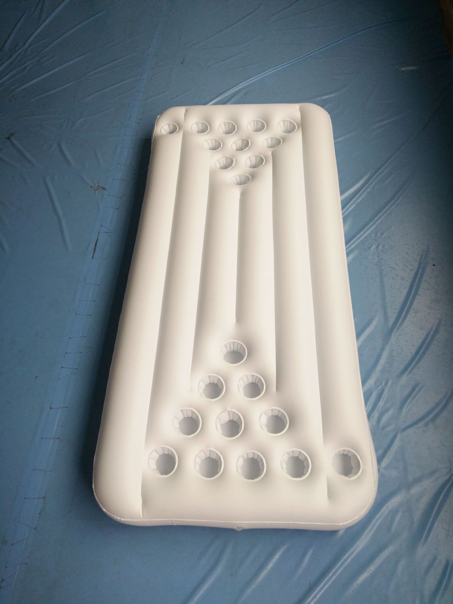 Factory Spot Outdoor Beach Lawn Portable PVC Inflatable Ice Bar Cup Hole Float Welcome Inquiry Cross-Border