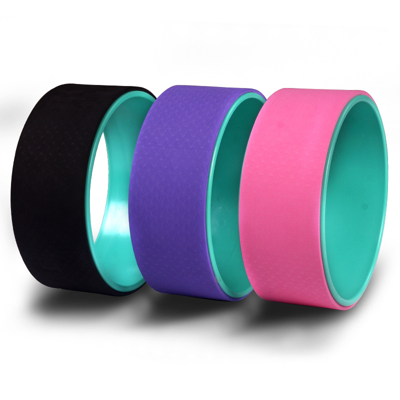 TPE Muscle Relaxation Yoga Training Wheel AB Rocket Back Bend Artifact Yoga Roller Dharma Wheel Distribution