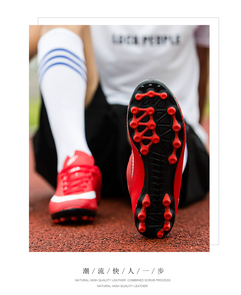 Cross-Border Couple's TF Broken Nail Artificial Lawn AG Long Nail Youth Student Competition Training Shoes Female Cross-Border Couple's TF Broken Nail Artificial Lawn AG Long Nail Youth Student Competition Training Shoes Female