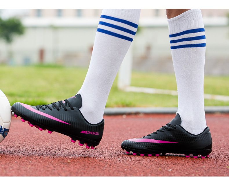 Cross-Border Couple's TF Broken Nail Artificial Lawn AG Long Nail Youth Student Competition Training Shoes Female Cross-Border Couple's TF Broken Nail Artificial Lawn AG Long Nail Youth Student Competition Training Shoes Female