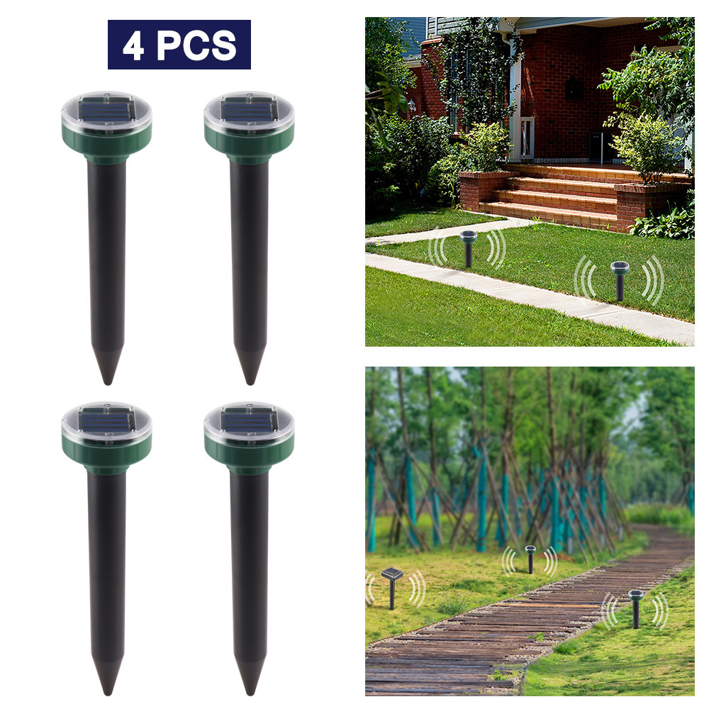Solar Pest Repeller Ultrasonic Vibration Electronic Snake Repellent Multifunctional Lawn Waterproof Insect Killer Solar Pest Repeller Ultrasonic Vibration Electronic Snake Repellent Multifunctional Lawn Waterproof Insect Killer