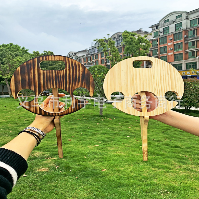 Creative Wooden Wine Glass Folding Bracket Lawn Floor Wine Rack Outdoor Picnic Camping Wine Rack Folding Crafts Creative Wooden Wine Glass Folding Bracket Lawn Floor Wine Rack Outdoor Picnic Camping Wine Rack Folding Crafts