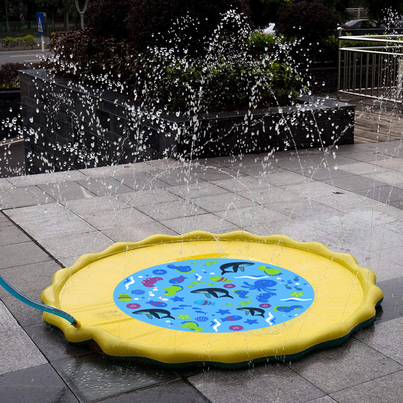 Water Spray Mat PVC Toy Water Mat Summer Lawn Beach Toy Factory Spot Multi-Specification Water Spray Toys