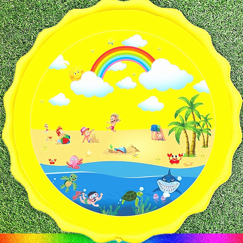 Water Spray Mat PVC Toy Water Mat Summer Lawn Beach Toy Factory Spot Multi-Specification Water Spray Toys Water Spray Mat PVC Toy Water Mat Summer Lawn Beach Toy Factory Spot Multi-Specification Water Spray Toys