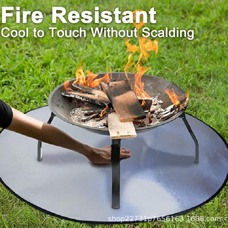 HotSelling New BBQ Barbecue Mat Fireproof High Temperature Resistant Fire Pit Mat Floor Courtyard Lawn Protection Mat HotSelling New BBQ Barbecue Mat Fireproof High Temperature Resistant Fire Pit Mat Floor Courtyard Lawn Protection Mat