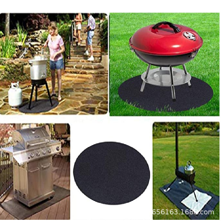 HotSelling New BBQ Barbecue Mat Fireproof High Temperature Resistant Fire Pit Mat Floor Courtyard Lawn Protection Mat HotSelling New BBQ Barbecue Mat Fireproof High Temperature Resistant Fire Pit Mat Floor Courtyard Lawn Protection Mat