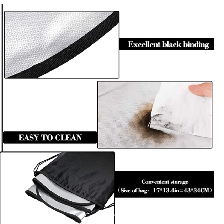 HotSelling New BBQ Barbecue Mat Fireproof High Temperature Resistant Fire Pit Mat Floor Courtyard Lawn Protection Mat HotSelling New BBQ Barbecue Mat Fireproof High Temperature Resistant Fire Pit Mat Floor Courtyard Lawn Protection Mat