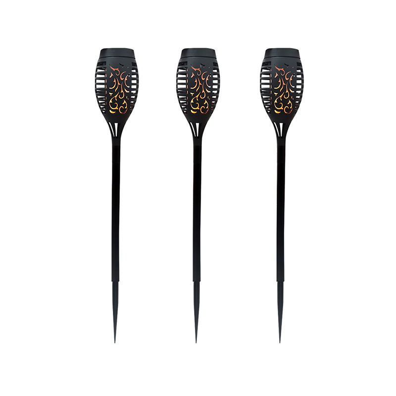 CrossBorder Flame Lamp 12led Solar Torch Light Induction Lamp Garden Courtyard Outdoor Ornamental Floor Outlet Lawn Lamp