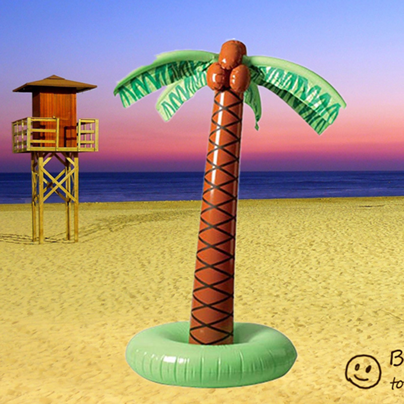 New inflatable tree Outdoor Lawn Playing with water palm Inflatable Water Jet Tree