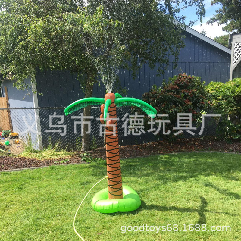 New inflatable tree Outdoor Lawn Playing with water palm Inflatable Water Jet Tree New inflatable tree Outdoor Lawn Playing with water palm Inflatable Water Jet Tree