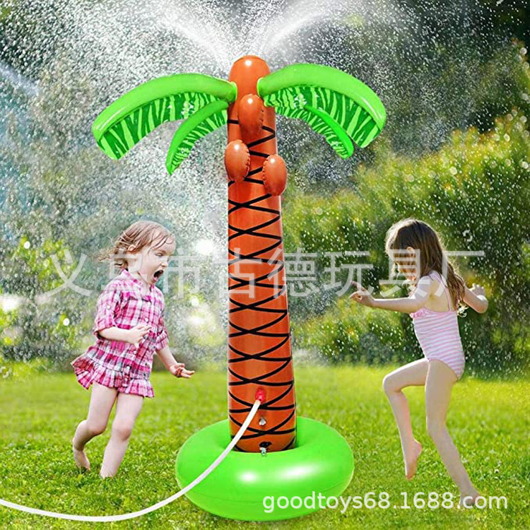 New inflatable tree Outdoor Lawn Playing with water palm Inflatable Water Jet Tree New inflatable tree Outdoor Lawn Playing with water palm Inflatable Water Jet Tree