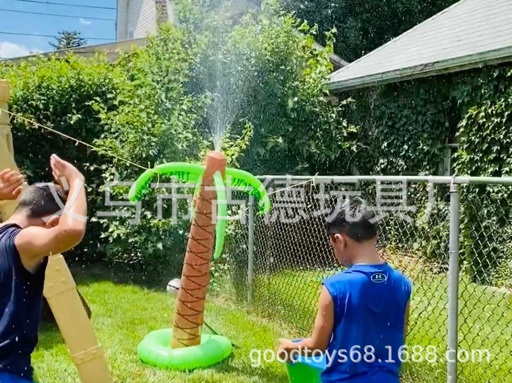 New inflatable tree Outdoor Lawn Playing with water palm Inflatable Water Jet Tree New inflatable tree Outdoor Lawn Playing with water palm Inflatable Water Jet Tree