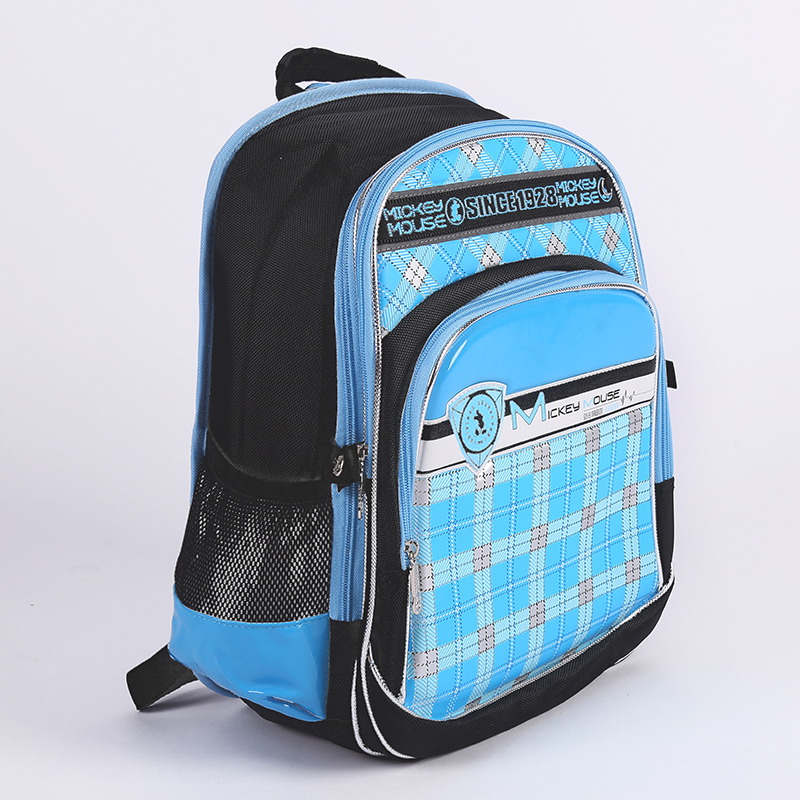 School bag elementary school student mickey Minnie waterproof bag school bag school children&#039;s leisure backpack