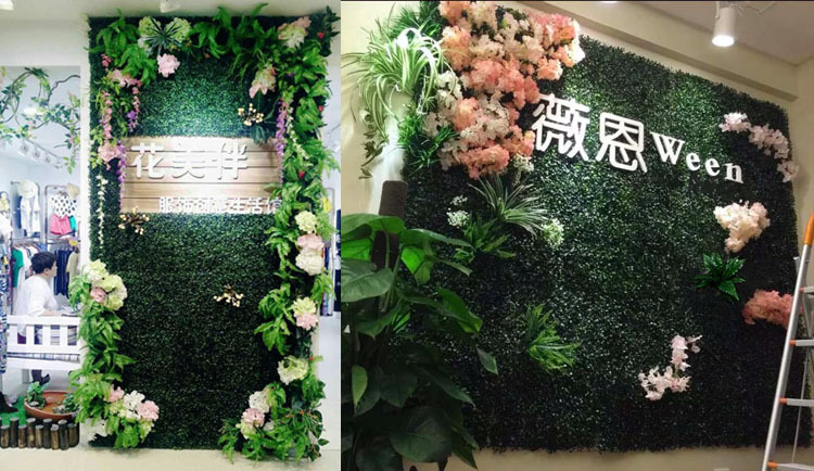 Background Wall Plastic Lawn Green Plant Wall Door Head Shop Recruitment Image Wall Artificial Flower Wall Decoration Background Wall Plastic Lawn Green Plant Wall Door Head Shop Recruitment Image Wall Artificial Flower Wall Decoration