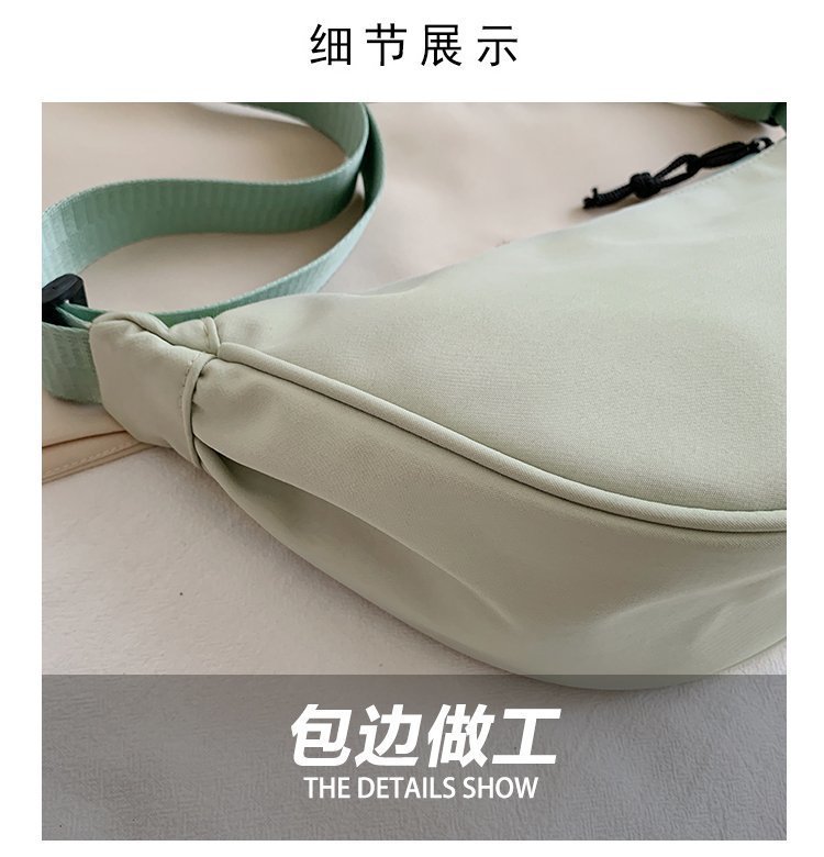2021 Spring New Fashion Waist Bag Sports Bag Large Capacity Waterproof Bag Men and Women Simple Bag