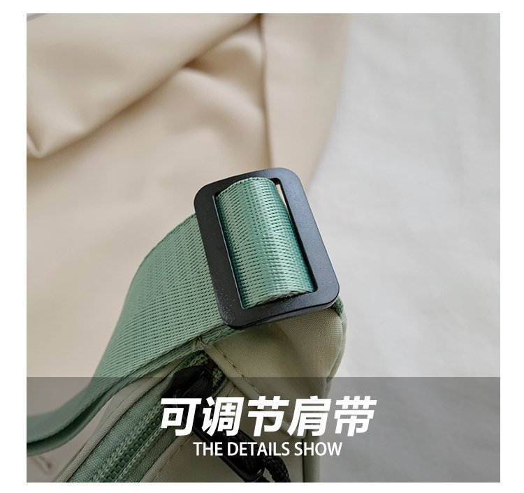 2021 Spring New Fashion Waist Bag Sports Bag Large Capacity Waterproof Bag Men and Women Simple Bag
