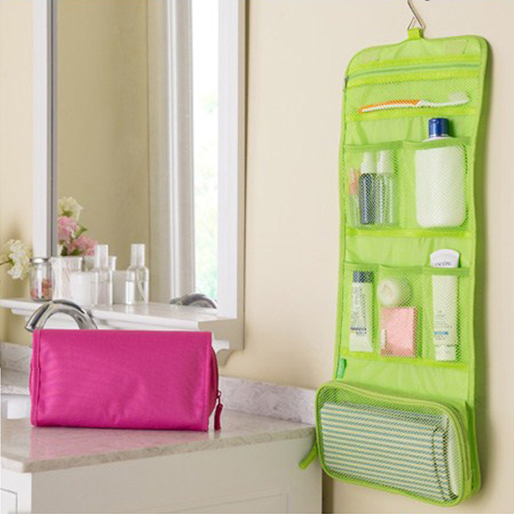 Travel foldable toiletries bag ladies&#039; waterproof bag for traveling bag.