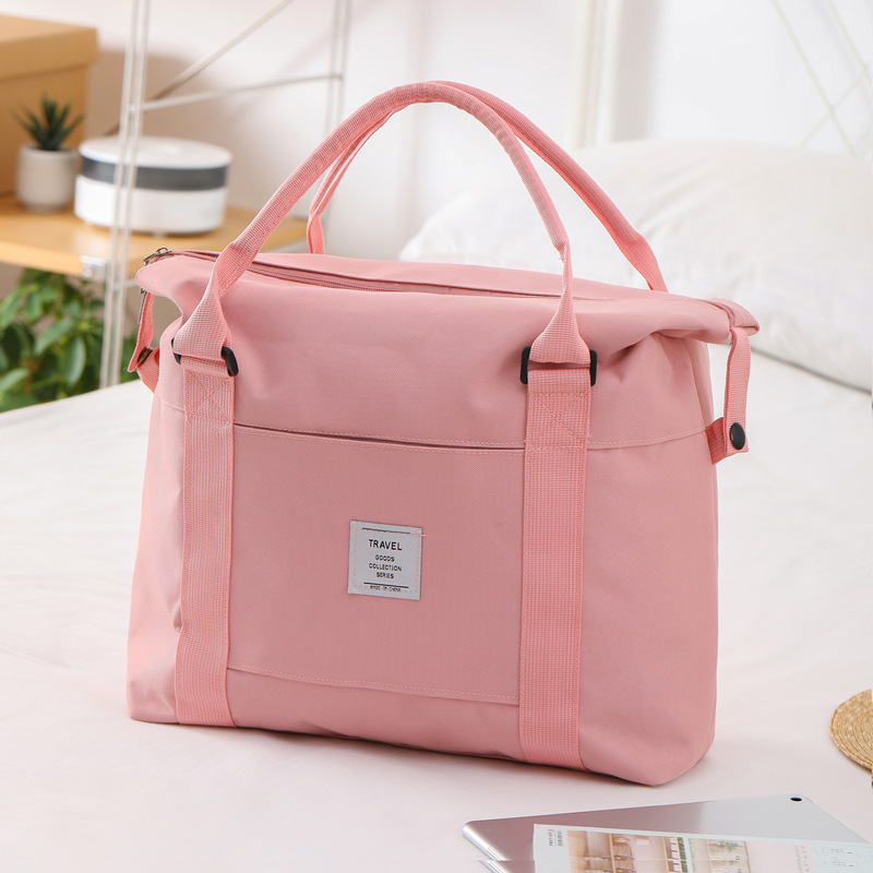 Folding Travel Bag Portable Trolley Case Large Capacity Waterproof Bag Clothing Storage Bag Yoga Fitness Bag Custom Logo
