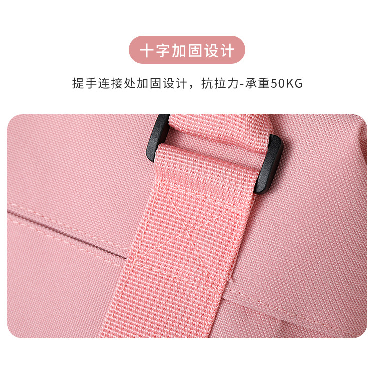 Folding Travel Bag Portable Trolley Case Large Capacity Waterproof Bag Clothing Storage Bag Yoga Fitness Bag Custom Logo